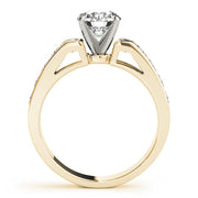 Iconic Fancy Shape Princess Diamond Engagement Ring in 10K/14K gold and platinum with certified lab-grown or natural diamonds