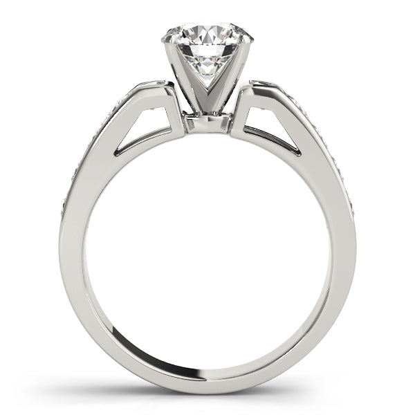 Iconic Fancy Shape Princess Diamond Engagement Ring in 10K/14K gold and platinum with certified lab-grown or natural diamonds