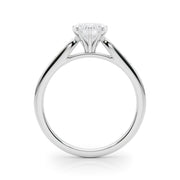 Artisan Channel-Set Round Diamond Engagement Ring in 10K/14K gold and platinum with certified lab-grown or natural diamonds