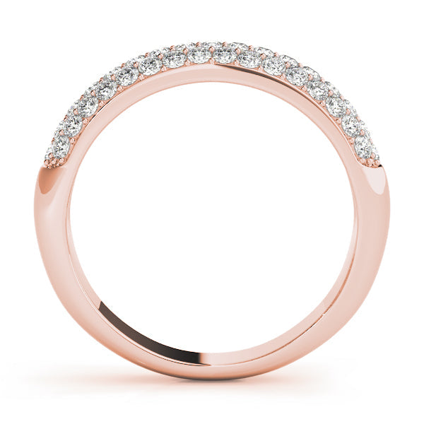 PavÃ£Â© Set Half Eternity Ring in Gold & Platinum
