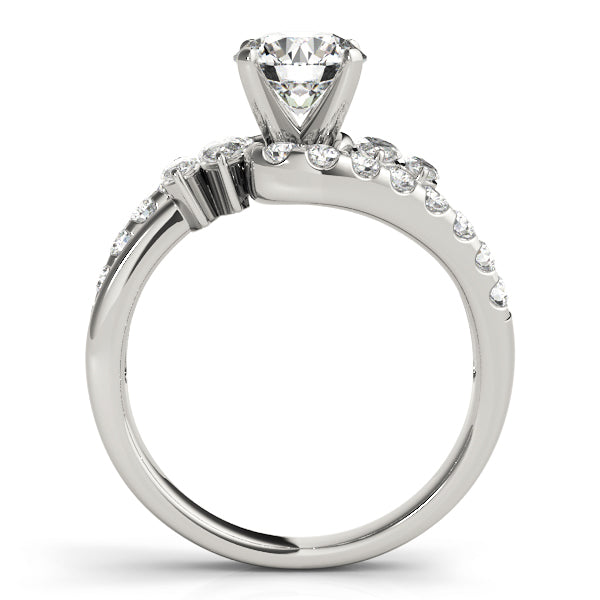 Celestial Fancy Shape Marquise Diamond Engagement Ring in 10K/14K gold and platinum with certified lab-grown or natural diamonds