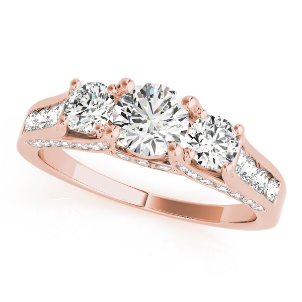 0.50 in 10K/14K gold and platinum with certified lab-grown or natural diamonds
