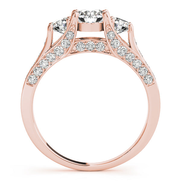 0.50 in 10K/14K gold and platinum with certified lab-grown or natural diamonds