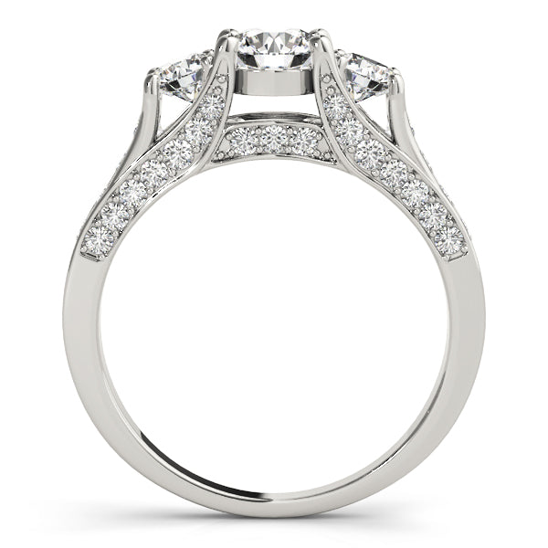 0.50 in 10K/14K gold and platinum with certified lab-grown or natural diamonds