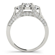 0.50 in 10K/14K gold and platinum with certified lab-grown or natural diamonds