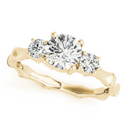 0.50 in 10K/14K gold and platinum with certified lab-grown or natural diamonds