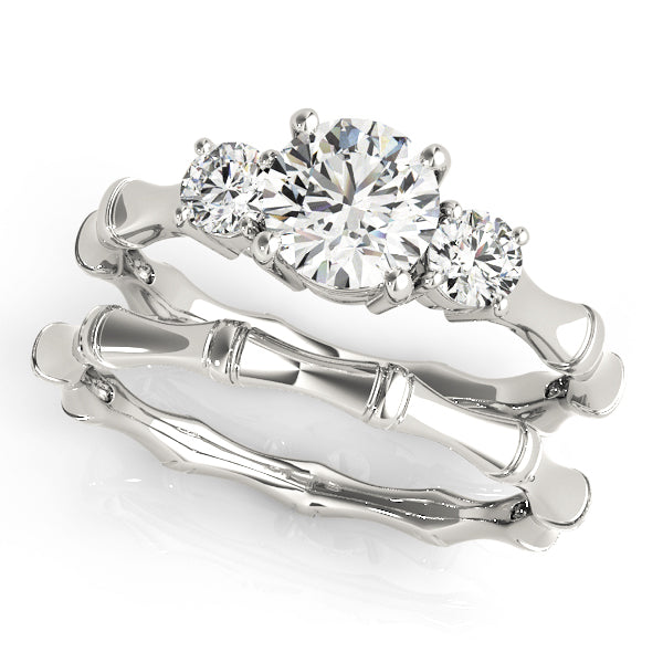 0.50 in 10K/14K gold and platinum with certified lab-grown or natural diamonds