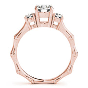 0.50 in 10K/14K gold and platinum with certified lab-grown or natural diamonds