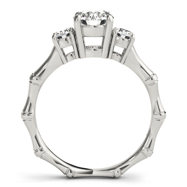 0.50 in 10K/14K gold and platinum with certified lab-grown or natural diamonds