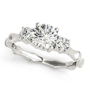 0.50 in 10K/14K gold and platinum with certified lab-grown or natural diamonds