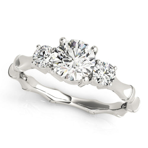0.50 in 10K/14K gold and platinum with certified lab-grown or natural diamonds