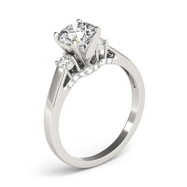 0.50 in 10K/14K gold and platinum with certified lab-grown or natural diamonds