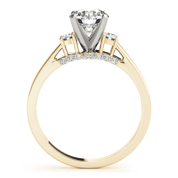 0.50 in 10K/14K gold and platinum with certified lab-grown or natural diamonds
