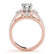0.50 in 10K/14K gold and platinum with certified lab-grown or natural diamonds