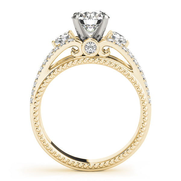 0.50 in 10K/14K gold and platinum with certified lab-grown or natural diamonds