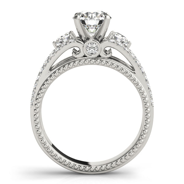 0.50 in 10K/14K gold and platinum with certified lab-grown or natural diamonds