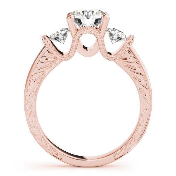 0.50 in 10K/14K gold and platinum with certified lab-grown or natural diamonds