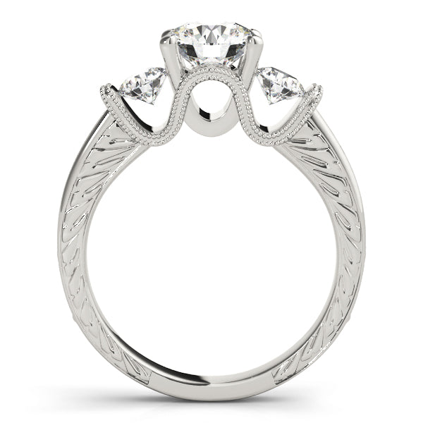 0.50 in 10K/14K gold and platinum with certified lab-grown or natural diamonds