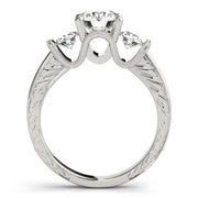 0.50 in 10K/14K gold and platinum with certified lab-grown or natural diamonds