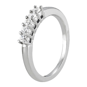 Timeless 4 Stone Remount Round Diamond Engagement Ring in 10K/14K gold and platinum with certified lab-grown or natural diamonds