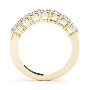 Diamond Half Eternity Ring in Gold & Platinum