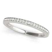 Wedding Lucida Half Eternity Ring in Gold & Platinum