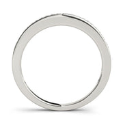 Wedding Lucida Half Eternity Ring in Gold & Platinum