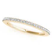 Wedding Authentix 2013 Half Eternity Ring in 10K/14K gold and platinum with certified lab-grown or natural diamonds