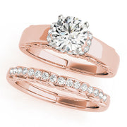 Signature Remounts Any Shape Round Diamond Engagement Ring in 10K/14K gold and platinum with certified lab-grown or natural diamonds