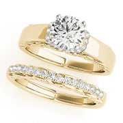 Signature Remounts Any Shape Round Diamond Engagement Ring in 10K/14K gold and platinum with certified lab-grown or natural diamonds
