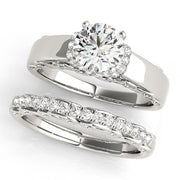 Signature Remounts Any Shape Round Diamond Engagement Ring in 10K/14K gold and platinum with certified lab-grown or natural diamonds
