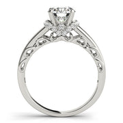 Signature Remounts Any Shape Round Diamond Engagement Ring in 10K/14K gold and platinum with certified lab-grown or natural diamonds