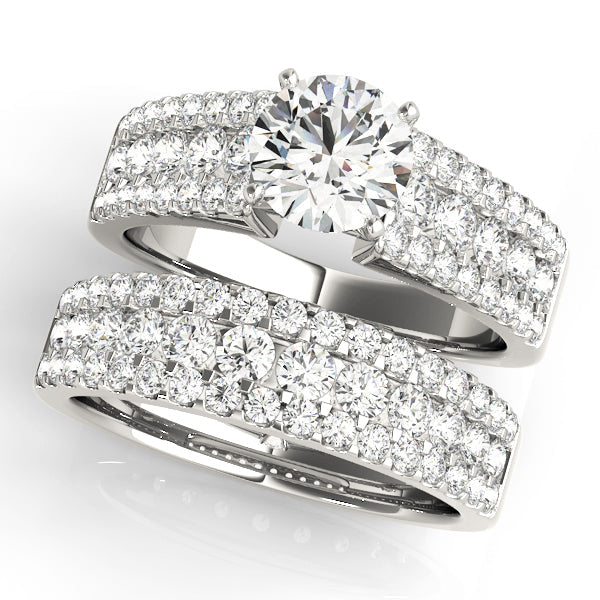 Pristine Remount Round Diamond Engagement Ring in 10K/14K gold and platinum with certified lab-grown or natural diamonds