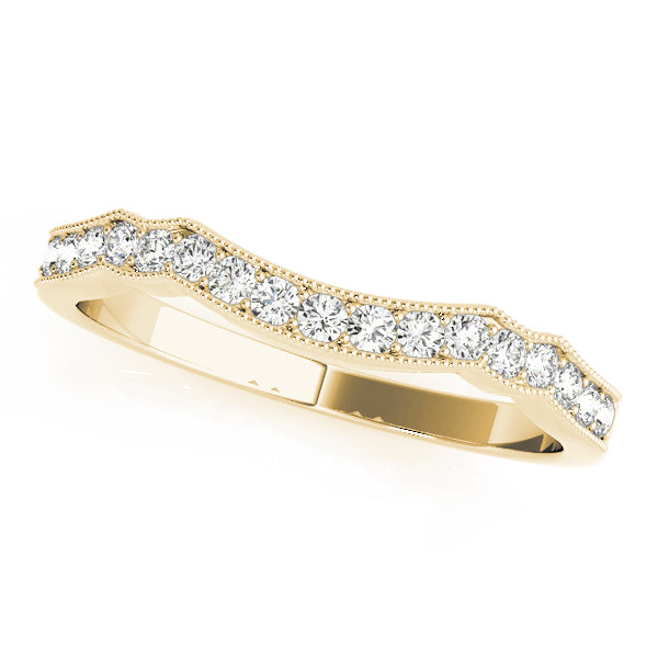 Remount Half Eternity Ring in 10K/14K gold and platinum with certified lab-grown or natural diamonds
