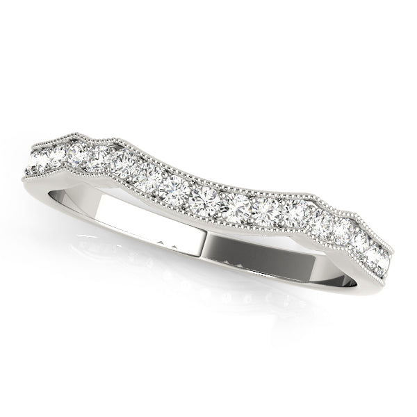 Remount Half Eternity Ring in Gold & Platinum