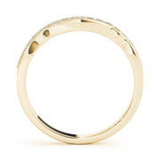 Remount Half Eternity Ring in Gold & Platinum
