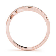 Remount Half Eternity Ring in Gold & Platinum
