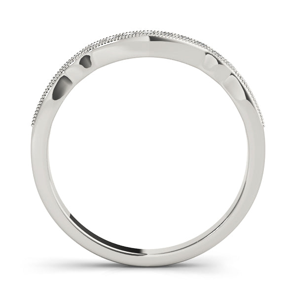 Remount Half Eternity Ring in Gold & Platinum