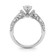Celestial Remounts Any Shape Round Diamond Engagement Ring in 10K/14K gold and platinum with certified lab-grown or natural diamonds