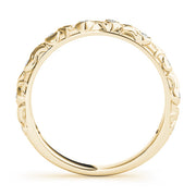 Diamond Half Eternity Ring in Gold & Platinum