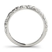 Diamond Half Eternity Ring in Gold & Platinum