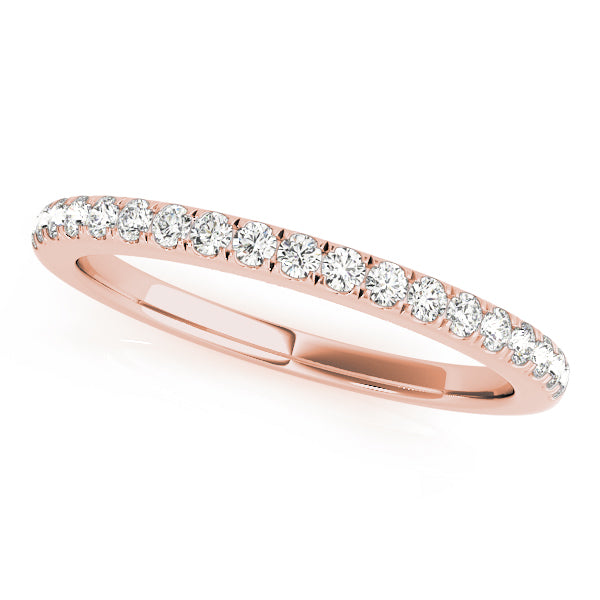 Diamond Half Eternity Ring in Gold & Platinum
