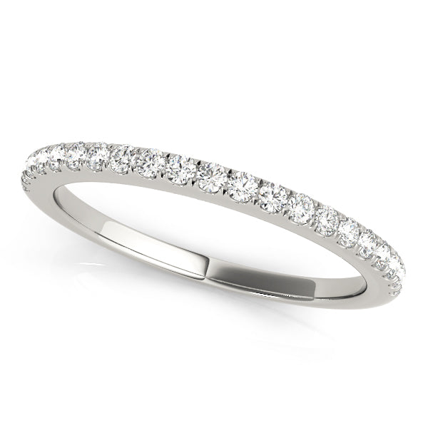Diamond Half Eternity Ring in Gold & Platinum