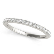 Diamond Half Eternity Ring in Gold & Platinum