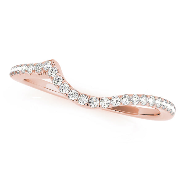 Diamond Half Eternity Ring in Gold & Platinum