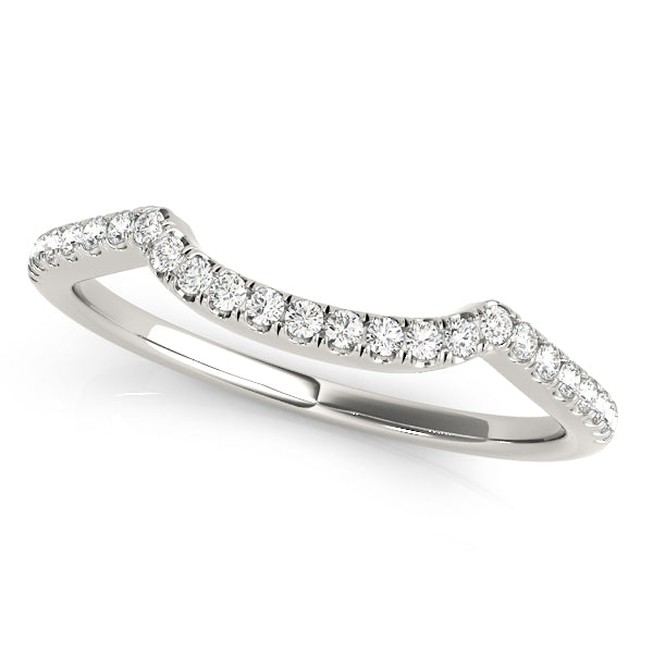 Diamond Half Eternity Ring in Gold & Platinum
