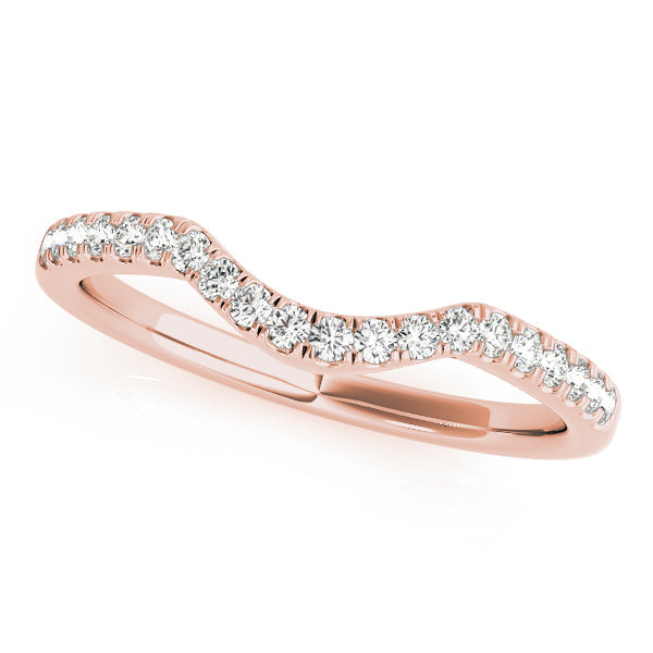 Diamond Half Eternity Ring in Gold & Platinum