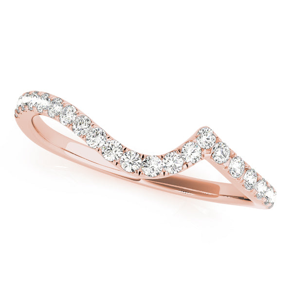 Diamond Half Eternity Ring in Gold & Platinum