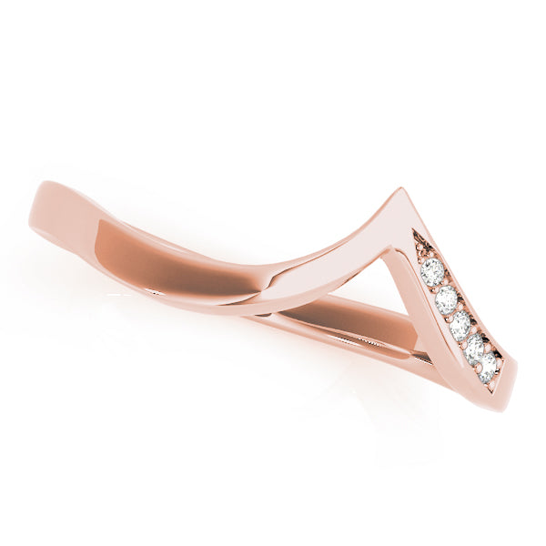 Diamond Half Eternity Ring in Gold & Platinum