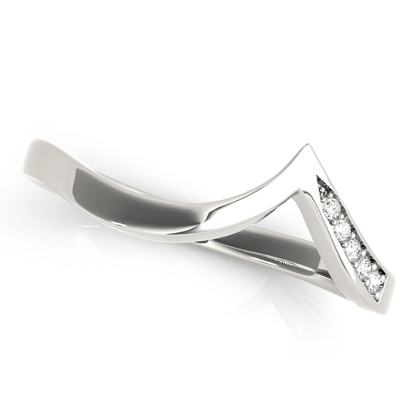 Diamond Half Eternity Ring in Gold & Platinum